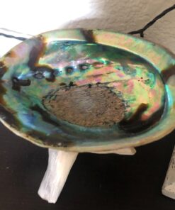 3 White Sage Smudge Gift Kit - Abalone Shell, Feather, Stand, Instructions & More - Smudging, Cleansing, Healing & Stress Relief Standard with Feather, Stand & Chakra Bracelet 43 71c QgINXzL