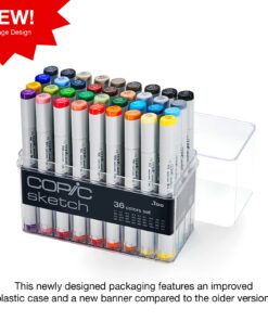 Alternative view of Copic Sketch, Alcohol-Based Markers, 36pc Set, Basic (New ver.) 36-markers