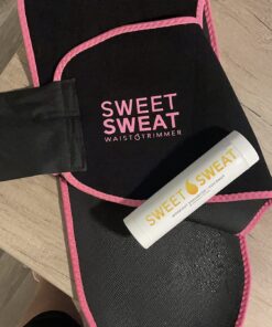 Sweet Sweat Workout Enhancer Roll-On Anti-Chafing Gel Stick - Sweat Harder and Faster, Helps Promote Water Weight Loss, Use with Sweet Sweat Waist Trimmer 32 71c0 GotWwL