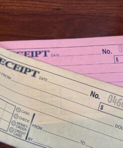 Adams Money/Rent Receipt Book, Carbonless, 3-Part, 2-3/4 x 7-3/16 Inches, 50 Sets per Book (TC2701) 1 16 71c0AdipcaL