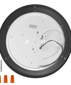 LB72120 LED Flush Mount Ceiling Light, 12 inch, 15W (150W Equivalent) Dimmable 1200lm, 3000K Warm White, Oil Rubbed Bronze Round Lighting Fixture for Kitchen, Hallway, Bathroom, Stairwell 28 71c0DUs3aqL