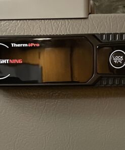 ThermoPro Lightning 1-Second Instant Read Meat Thermometer, Calibratable Kitchen Food Thermometer with Ambidextrous Display, Waterproof Cooking Thermometer for Oil Deep Fry Smoker BBQ Grill 32 71c2KzONL3L