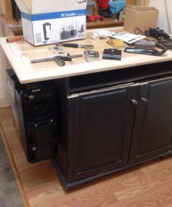 VIVO Adjustable Under Desk and Wall PC Mount, Computer Case CPU Holder with Swivel Action and Secure Locking, Black, MOUNT-PC01 93 71c2hqTjBfL