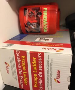 Kidde Fire Escape Ladder, 2-Story Rope Ladder, Extends to 13-Feet, Anti-Slip Rungs 13-Foot 63 71c30ra2L