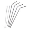 4 Extra Long Stainless Steel Straws for 30 OZ Tumbler + 2 Cleaning Brushes 30 OZ Straw 15 71c3MjTUP6L