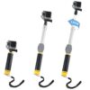 CamKix Waterproof Telescopic Pole Floating Hand Grip - Compatible with Gopro Hero 7, 6, 5, Black, Session, Hero 4, Session and DJI Osmo Action Yellow 9 71c4 dGF aL