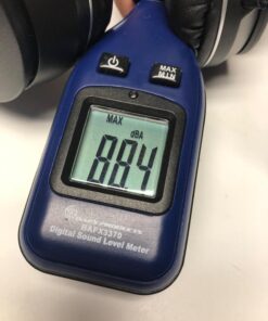 LORELEI X6 Over-Ear Headphones with Microphone, Lightweight Foldable & Portable Stereo Bass Headphones with 1.45M No-Tangle, Wired Headphones for Smartphone Tablet MP3 / 4 (Space Black) Space Black 28 71c47t0ASbL