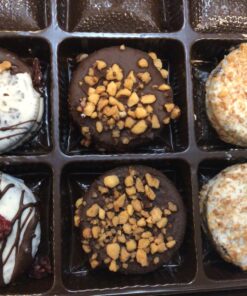 Christmas Chocolate Gift Baskets, 20 Cookie Chocolates Box, Covered Cookies Holiday Gifts Sets, Family Food Delivery Ideas, Prime Gourmet Candy Basket, For All Couples Families Adults Men Women Mom 37 71c4AABzXzL