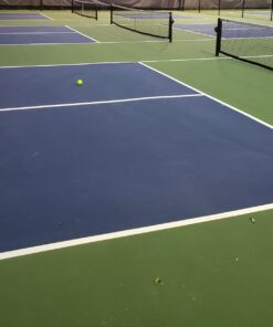 Pickleball Paddle | Rally Meister Beginner Pickle Ball Paddle | Wood Paddle with Comfort Cushion Grip & Safety Strap | USAPA Approved | Lightweight and Durable | Great Fun for All Ages 7 x 15.5" With Green Pickleballs 12 71c4JHc8EGL