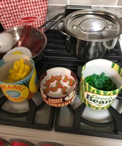 Melissa & Doug Let's Play House! Grocery Cans Play Food Kitchen Accessory ,3+ years- 10 Stackable Cans With Removable Lids 40 71c4O9Nk gL