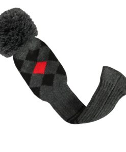 Scott Edward Golf Headcovers for Woods Set of 3 Fits Well Driver(460cc) Fairway Wood and Hybrid(UT) The Perfect Change for Golf Bag Grey red black argyle 11 71c4fimvODL