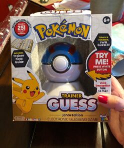 Basic Fun Pokémon Trainer Guess: Johto Edition - Electronic Game 12 71c58YM4PUL