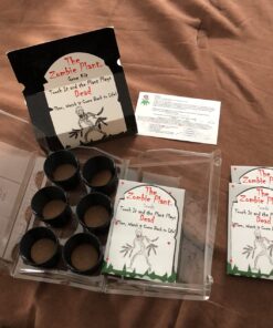 Zombie Plant Greenhouse Grow KIT- (Touch It and It Plays Dead!) Unique Nature Kit- Grow a Fun House Plant That Plays Dead When You Touch It! Comes Back to Life in Minute. Unique Christmas Gift Idea 26 71c5W8poCsL