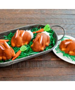 Nordic Ware Baby Bunny Cakelet Pan, Copper, Bronze, 2.1 28 71c5WsAO9zL