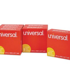 Universal Invisible Tape, 1" Core, 0.75" x 83.33 ft, Clear, 6/Pack 9 71c5swP KsL