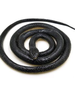 Odowalker Lifelike Rubber Black Fake Snake Looks Like Real Gag Gift Prank Joke 52 Inch for Halloween Party,April Fool's Day,Scare Friends,Garden Decor 11 71c6XwpKlL