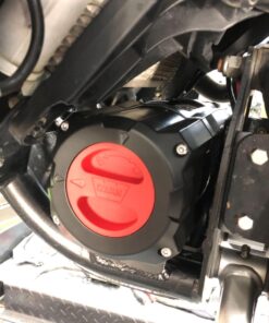 WARN 101140 AXON 45-S Powersports Winch With Spydura Synthetic Rope and HUB Wireless Receiver: 1/4" Diameter x 50' Length, 2.25 Ton (4,500 lb) Pulling Capacity No Size 37 71c7UM4p7mL