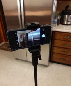 UBeesize Selfie Stick Tripod, 62" Extendable Tripod Stand with Bluetooth Remote for Cell Phones, Heavy Duty Aluminum, Lightweight 56 71c80SCavcL