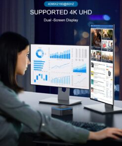 KAMRUI AK1PLUS Mini PC,12th Intel Alder Lake- N95 up to 3.4 GHz,8GB RAM+256GB M.2 SSD,Mini Computer Support 2.5" SSD (up to 2TB),WiFi 2.4G/5G,BT 4.2,4K, Business, Home, Office AK1 PLUS (8+256) 12th Intel Alder Lake- N95 59 71c9MzuMb L