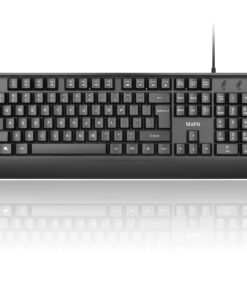 mafiti Computer Office Keyboard Wired USB 104 Keys Full Size Backlit Keyboards Compatible PC Laptop Desktop Windows Single blue backlit 24 71c9P1DHiWL