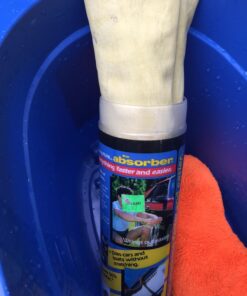 Cleantools The Absorber Synthetic Premium Drying Chamois Cloth for Car: Super Absorbent, Scratch-Free and Washable | 27-Inch x 17-Inch, Natural | Discontinued| Replacement PN: 14943 Single 30 71c9q8 jVdL