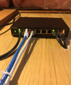 D-Link Ethernet Switch, 8 Port Gigabit Unmanaged Metal Fanless Desktop or Wall Mount Design (DGS-108), Black 8-Port Gigabit Switch 21 71c9z2UFPOL