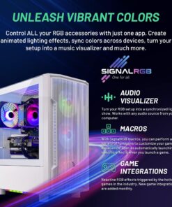 Skytech Gaming Archangel Gaming PC Desktop – AMD Ryzen 5 3600 3.6 GHz, NVIDIA RTX 3050, 500GB NVME SSD, 8GB DDR4 RAM 3200, 600W Gold PSU, 11AC Wi-Fi, Windows 11 Home 64-bit 3600 | 3050 | Arch4 17 71c9zCAqwZL