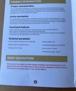 LINGTENG Leg Massager for Circulation and Pain Relief, Calf Air Compression Massager with Heat, Leg Massager with 3 Intensities, 3 Modes, Easy to use, Muscle Relaxation, Gifts (Pair) Gray 57 71cA4JC8JyL