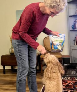 Dentalife DentaLife Oral Care Small and Toy Breed Mini Adult Dog Chew Treats , (Pack of 2) 90 Treats Total 25 71cAuFZF1rL