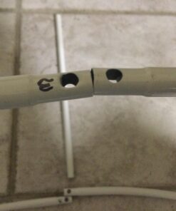 Adorox 7.8ft Backdrop Stand - Balloon Arch Kit, Stable Balloon Arch Frame, Metal Wedding Arch for Wedding Birthday Party Baby Shower Decoration(White) 1 White 1pc 37 71cBpBV7ZwL