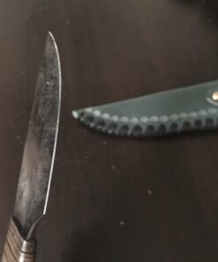 Toferner Original Gift-Knife - Bird Head - Hand Forged Knife - Sports- Hand Made Genuine Leather Case- Polished & Hardened Blade - Art Collection- Antiquity.Idea Beautiful Product 39 71cBuok6kTL