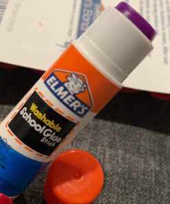 Elmer's Disappearing Purple School Glue, Washable, 6 Pack, 0.21-ounce sticks 6 Count 29 71cCOM8VkxL