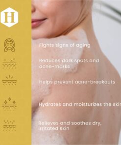 Face and Body Wash for Women and Men - Acne Body Wash Moisturizing for Sensitive Skin - Hydrating Facial Cleanser - Gentle Exfoliating Wash - with Manuka Honey (16oz) 16 Fl Oz (Pack of 1) 10 71cCOOYoJQL