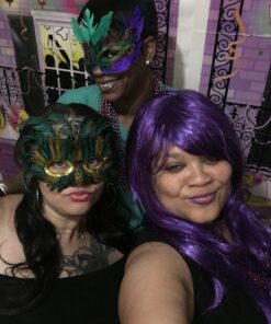 Rhode Island Novelty Mardi Gras Feather Masks 50 Piece Assortment 40 71cCy5ZFk L