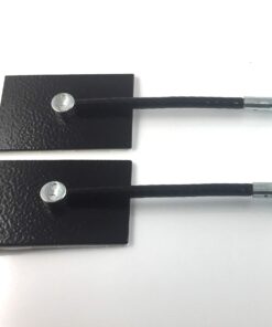 Refrigerator Door Lock Kit - NO PADLOCK (Black) Black 6 71cD3DjT4GL