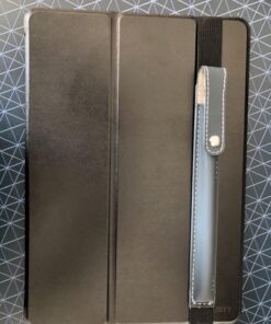 MoKo Pencil Case Fit Apple Pencil (USB-C), Apple Pencil 1st/2nd Generation, Elastic Band Detachable Stylus Pens Pocket Protective Pouch for 9.7"-12.9" Tablet, Space Gray 67 71cDiIYDxPL