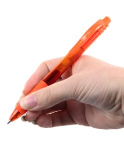 Pentel EnerGel-X Retractable Liquid Gel Pen (0.7mm) Metal Tip, Orange Ink, Box of 12 (BL107-F) 0.7mm 12 Count (Pack of 1) 17 71cDrZWYPAS