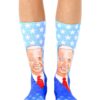 Living Royal - Political People Crew socks - 1 Pair One Size Joe Biden