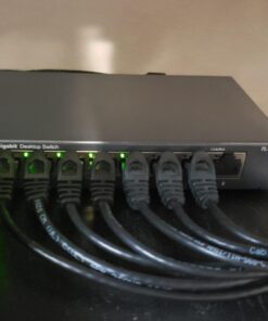 TP-Link TL-SG108 8 Port Gigabit Unmanaged Ethernet Network Switch, Ethernet Splitter Plug & Play Fanless Metal Design Shielded Ports Traffic Optimization 30 71cEToGrivL 1