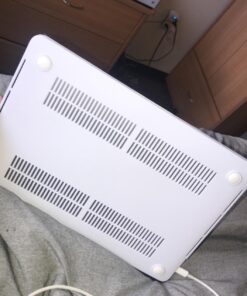 MOSISO Compatible with MacBook Pro 13 inch Case M2 2023, 2022, 2021-2016 A2338 M1 A2251 A2289 A2159 A1989 A1708 A1706, Plastic Pattern Hard Shell Case&Keyboard Cover&Screen Protector,White Marble 61 71cEWSyBNL