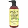 PURA D'OR Original Gold Label Anti-Thinning Biotin Shampoo Natural Earthy Scent,Clinically Tested Proven Results,Herbal DHT Blocker Hair Thickening Products For Women & Men,Color Treated Hair,16oz 16 Fl Oz (Pack of 1) 53 71cFWxqUicL