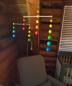 HABA Nursery Room Wooden Mobile Rainbow Balls (Made in Germany) 23 71cFgDyh3GL