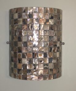 Chloe Lighting CH3CD28BC08-WS1 Shelley Mosaic 1-Light Wall Sconce, 9.8 x 8.3 x 4.1", Black 14 71cG4tibdCL