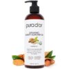 PURA D'OR 16 Oz Organic Sweet Almond Oil - 100% Pure & Natural USDA Certified Cold Pressed Carrier Oil - Hexane Free - Facial Polish, Full Body, Massages, DIY Base, For Face Skin & Hair, Men & Women 32 71cGSsQsUiL 1