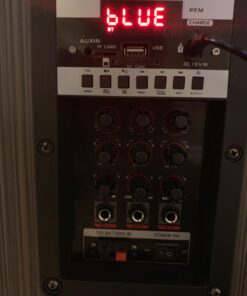 Ankuka Karaoke Machine, Portable Bluetooth Speaker with Disco Lights,Subwoofer PA System with 2 Wireless Microphones for Christmas,Birthday Party 36 71cGgYw4PL