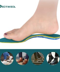 OSOTIKSOL Plantar Fasciitis Feet Insoles & Arch Support Shoe Insert Insoles Orthotic Inserts for Men & Women Relieve Flat Feet, High Arch, Foot Pain M(Men's:7-8 1/2,Women's:9-10 1/2) 14 71cGiHnkfKL