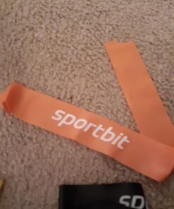 Sportbit Exercise Resistance Bands Set of 5 + Bag | Best Elastic Resistance Loop Bands for Stretching, Yoga, Physical Therapy, Workout, Home Fitness and Sport 34 71cHjRBvCFL