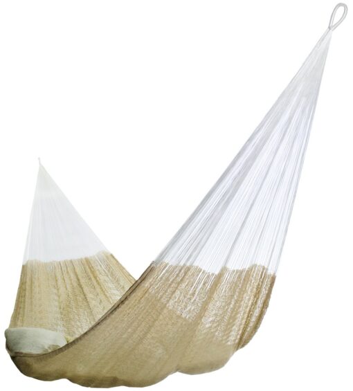 Handmade Hammocks - Hammocks Rada Handmade Yucatan Hammock - Artisan Crafted in Central America - Natural, Fits Most 12.5 Ft. - 13 Ft. Stands - Carries Up to 550 Lbs for Two