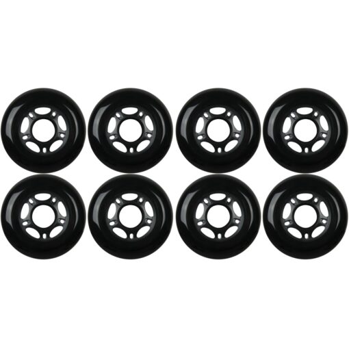 KSS Outdoor Asphalt Formula 89A Inline Skate X8 Wheels Black 80mm