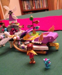 LEGO Elves 41077 Aira's Pegasus Sleigh Building Kit 24 71cJgQ30v4L